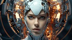 artificial, cyber, human, intelligence, person, computer, technology, woman, digital, brain, cyborg, future, futuristic, machine, robot, science, virtual, circuit, head, communication, face, concept, cybernetic, ai, android, cyber, brain, brain, brain, brain, cyborg, cyborg, robot, robot, robot, robot, robot